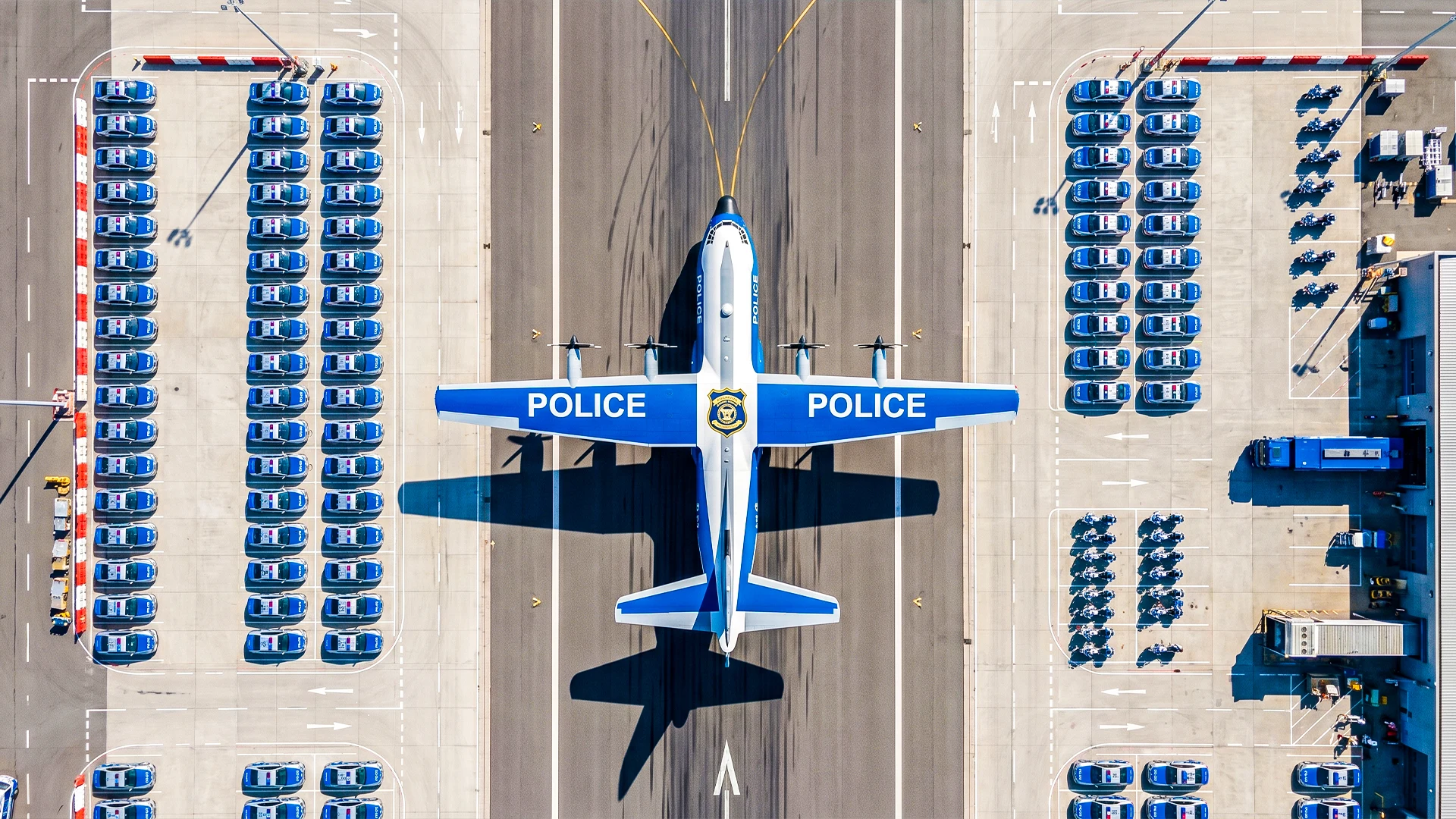 Police Transport Truck Driving screenshot