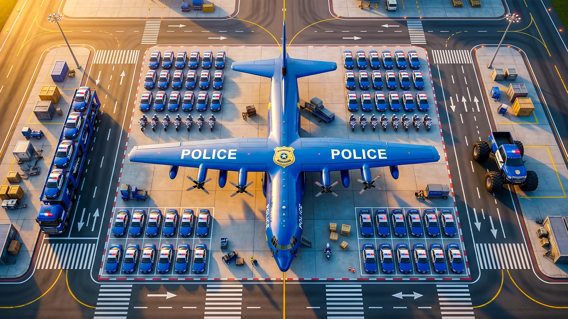 Police Transport Truck Driving screenshot