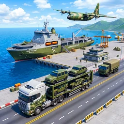 أيقونة US Army Truck Vehicles